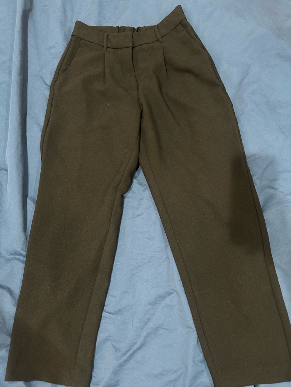 Old Navy Taylor Black Straight Leg Extra High Rise (Petite)